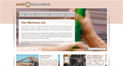 Desktop Screenshot of harimachines.com